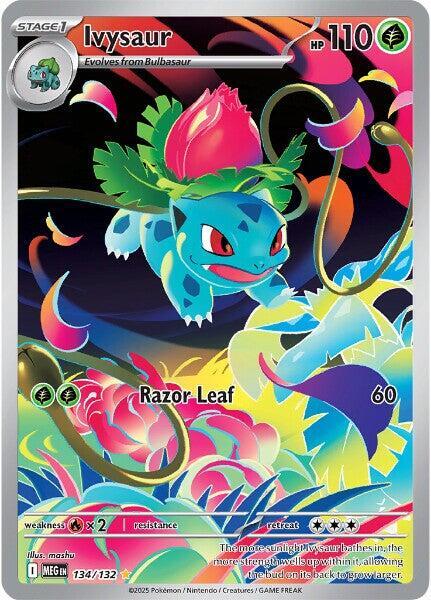 Ivysaur 134/132 (ME01: Mega Evolution)  - Holofoil | Good Games Adelaide SA