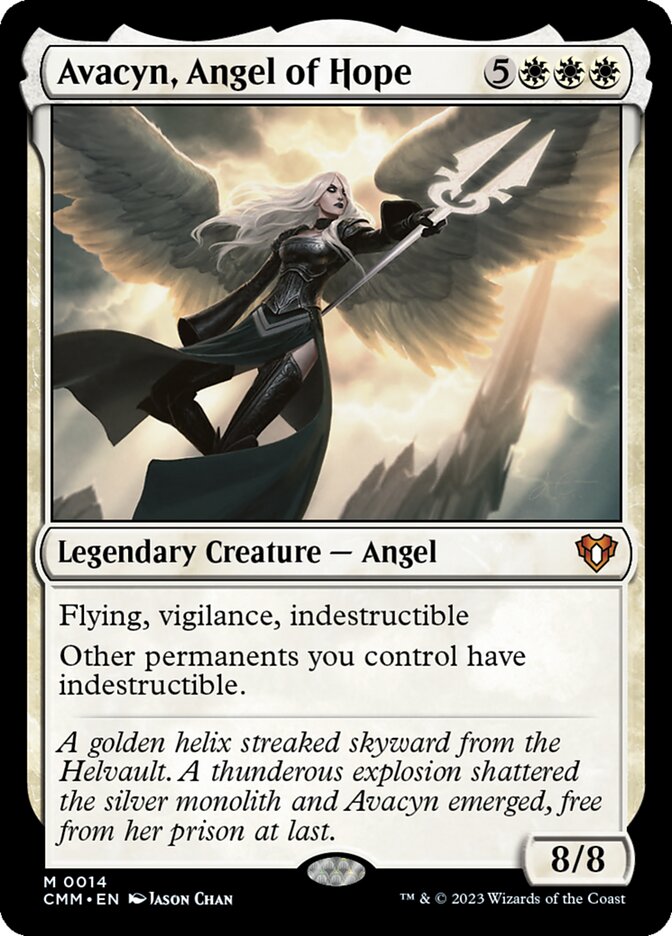 Avacyn, Angel of Hope 14 (Commander Masters)  - Foil | Good Games Adelaide SA