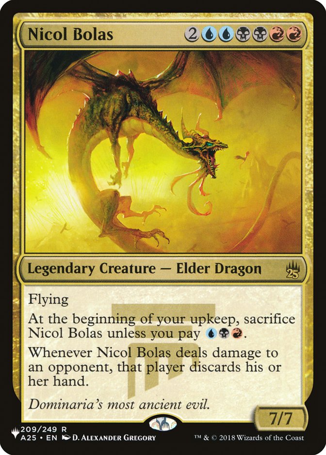 Nicol Bolas 209/249 (The List Reprints)  | Good Games Adelaide SA