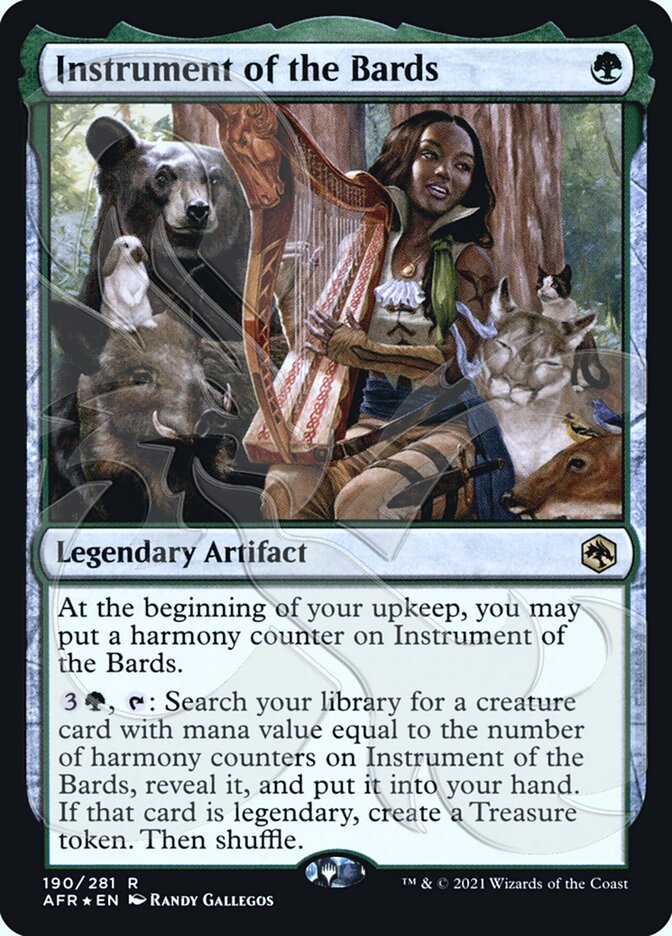 Instrument of the Bards 190 (AFR Ampersand Promos)  - Foil | Good Games Adelaide SA