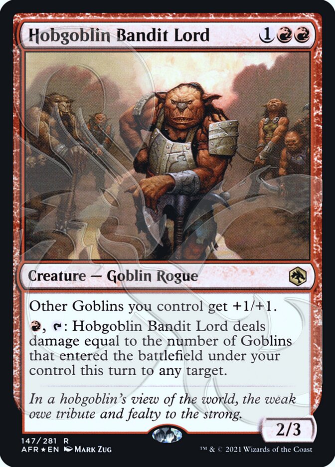 Hobgoblin Bandit Lord 147 (AFR Ampersand Promos)  - Foil | Good Games Adelaide SA