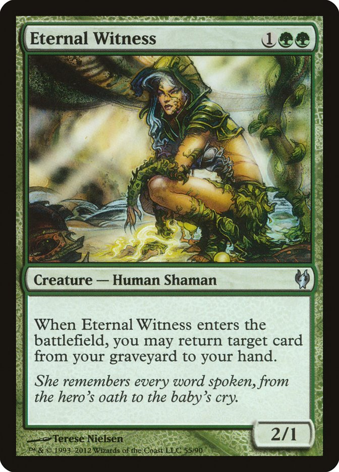 Eternal Witness 55 (Duel Decks: Izzet vs. Golgari)  | Good Games Adelaide SA