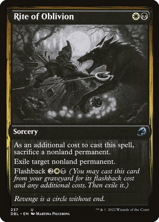 Rite of Oblivion 237 (Innistrad: Double Feature)  | Good Games Adelaide SA