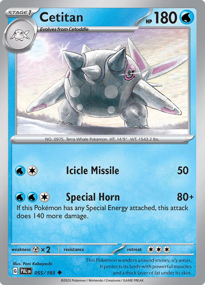 Cetitan 055/193 (SV02: Paldea Evolved)  | Good Games Adelaide SA