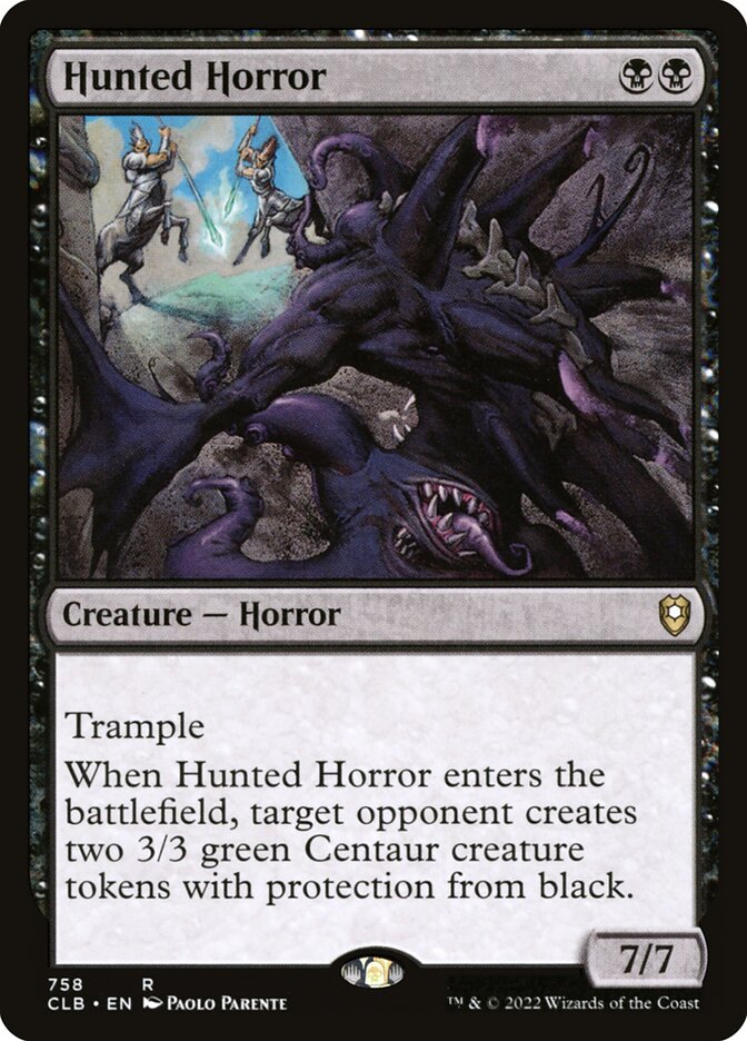 Hunted Horror 758 (Commander Legends: Battle for Baldur's Gate)  | Good Games Adelaide SA
