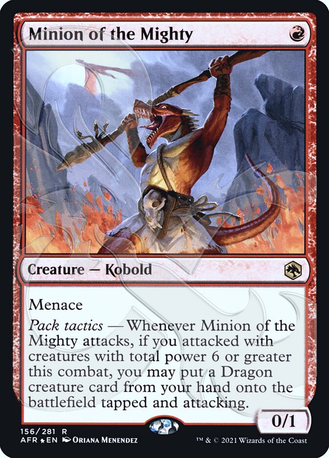 Minion of the Mighty 156 (AFR Ampersand Promos)  - Foil | Good Games Adelaide SA