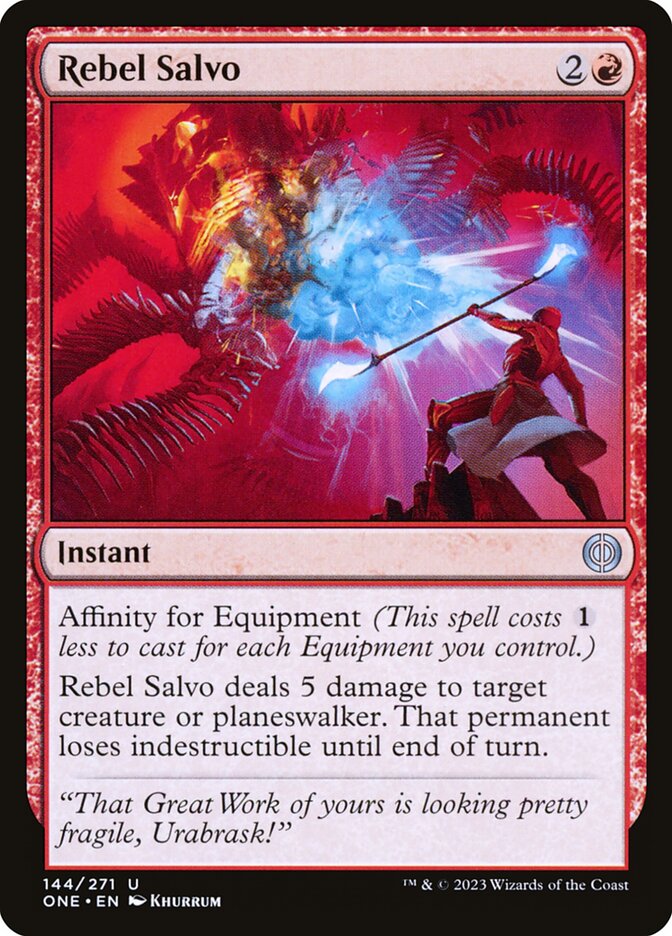 Rebel Salvo 144 (Phyrexia: All Will Be One)  | Good Games Adelaide SA