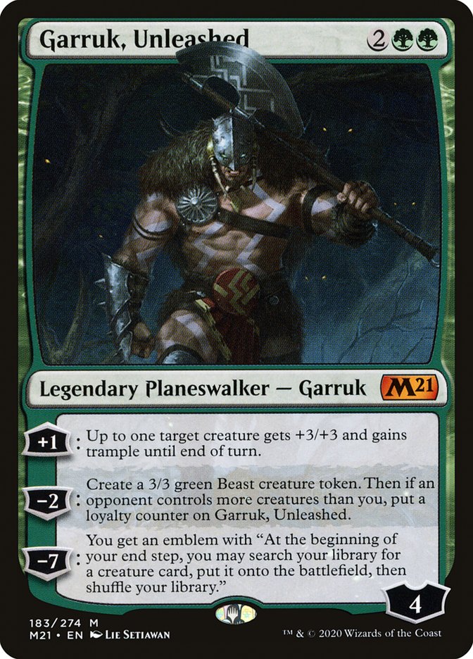 Garruk Unleashed 183 (Core Set 2021)  | Good Games Adelaide SA