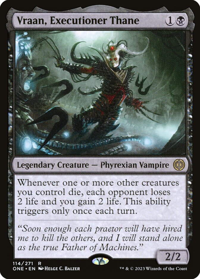 Vraan, Executioner Thane 114 (Phyrexia: All Will Be One)  | Good Games Adelaide SA