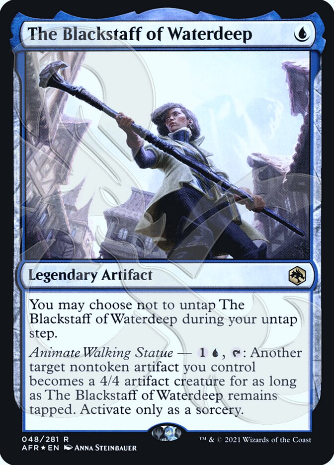 The Blackstaff of Waterdeep 48 (AFR Ampersand Promos)  - Foil | Good Games Adelaide SA