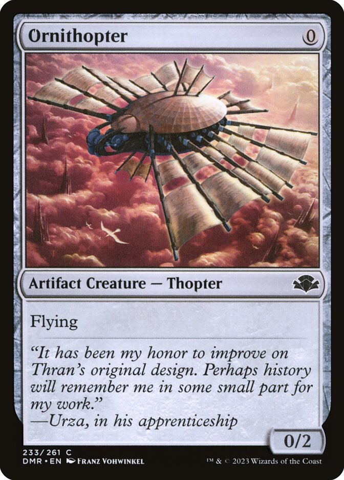 Ornithopter 233 (Dominaria Remastered)  | Good Games Adelaide SA