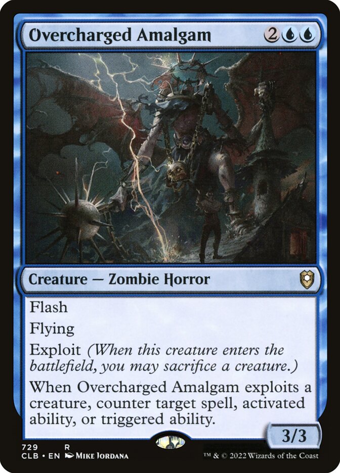 Overcharged Amalgam 729 (Commander Legends: Battle for Baldur's Gate)  | Good Games Adelaide SA