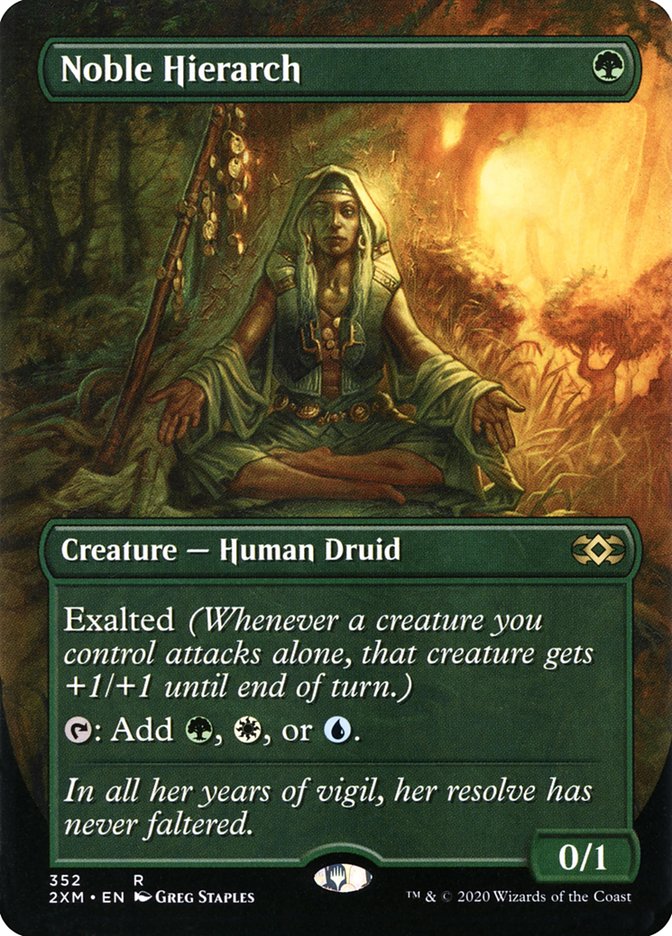 Noble Hierarch 352 (Double Masters)  - Foil | Good Games Adelaide SA