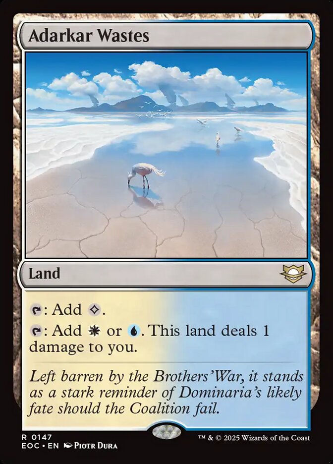 Adarkar Wastes 147 (Commander: Edge of Eternities)  | Good Games Adelaide SA