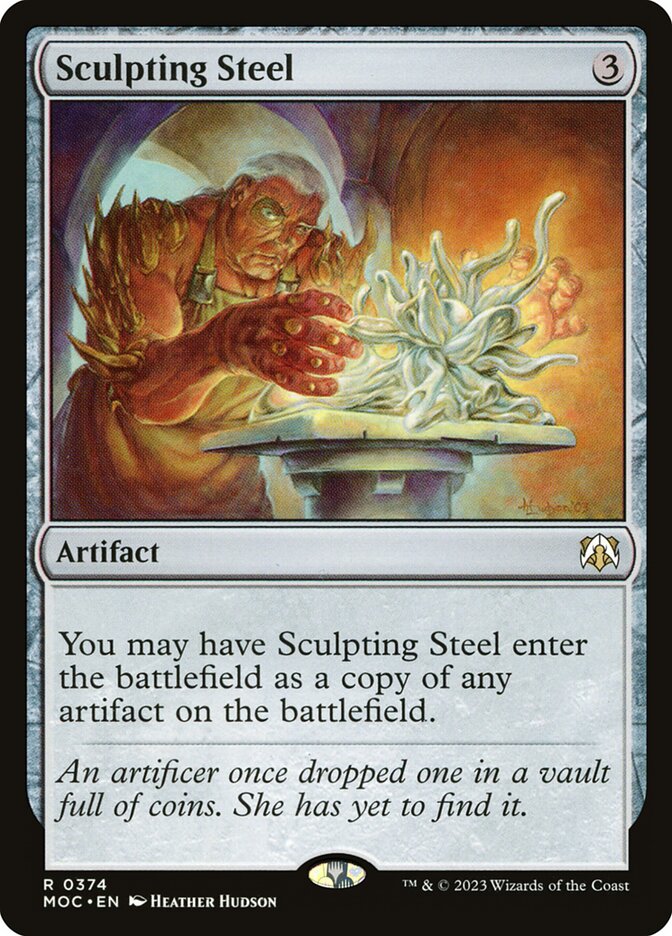 Sculpting Steel 374 (Commander: March of the Machine)  | Good Games Adelaide SA
