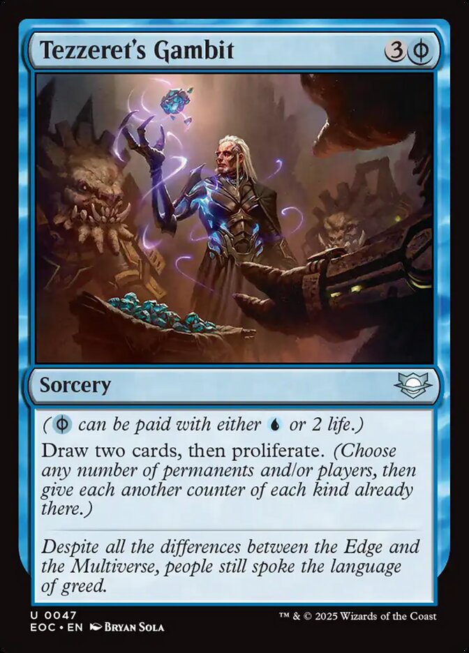 Tezzeret's Gambit 47 (Commander: Edge of Eternities)  | Good Games Adelaide SA