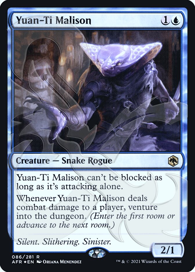 Yuan-Ti Malison 86 (AFR Ampersand Promos)  - Foil | Good Games Adelaide SA