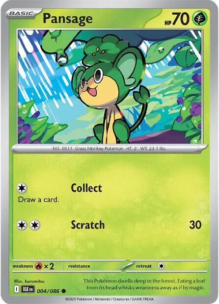 Pansage 004/086 (SV: Black Bolt)  | Good Games Adelaide SA