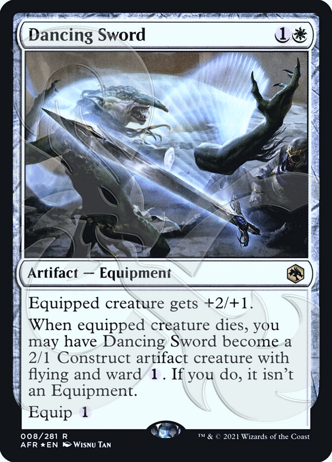 Dancing Sword 8 (AFR Ampersand Promos)  - Foil | Good Games Adelaide SA