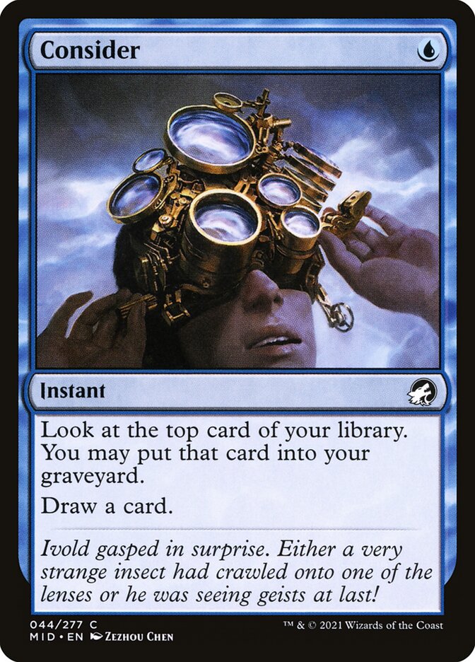 Consider 44 (Innistrad: Midnight Hunt)  - Foil | Good Games Adelaide SA