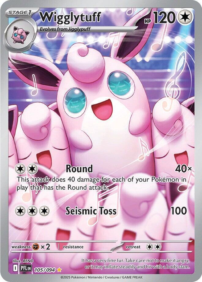 Wigglytuff 105/094 (ME02: Phantasmal Flames)  - Holofoil | Good Games Adelaide SA