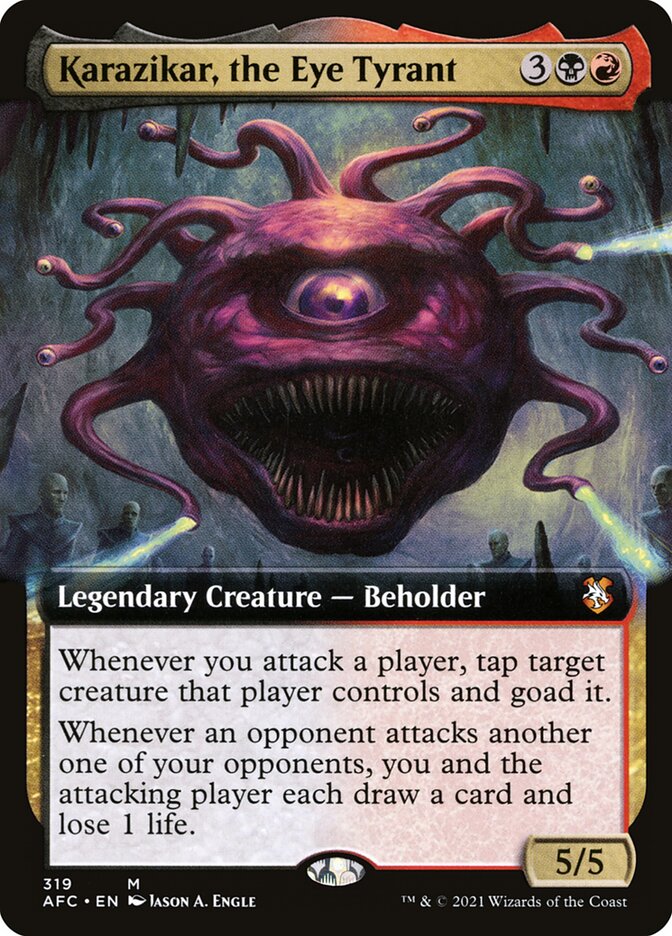 Karazikar, the Eye Tyrant 319 (Commander: Adventures in the Forgotten Realms)  | Good Games Adelaide SA