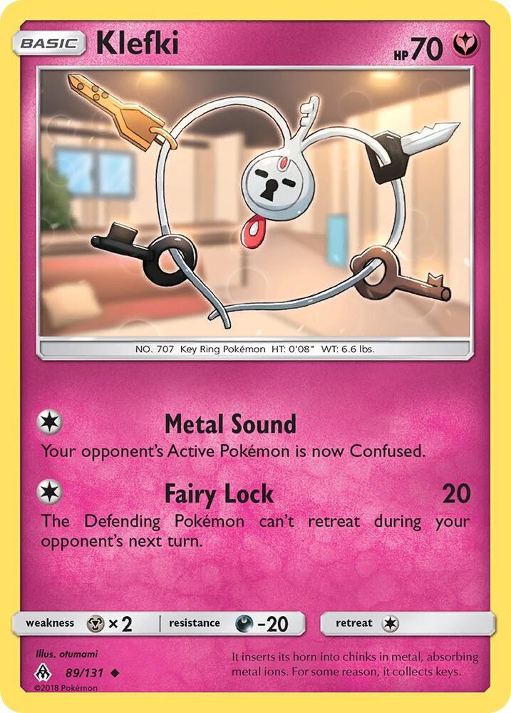 Klefki 89/131 (SM - Forbidden Light)  | Good Games Adelaide SA