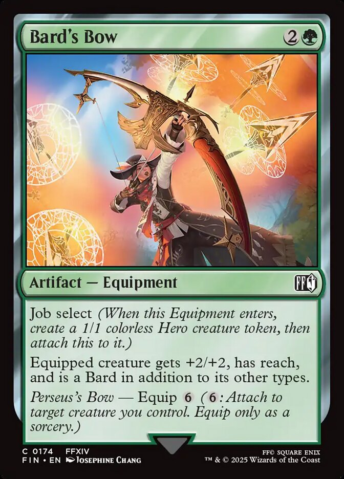 Bard's Bow 174 (FINAL FANTASY)  - Foil | Good Games Adelaide SA