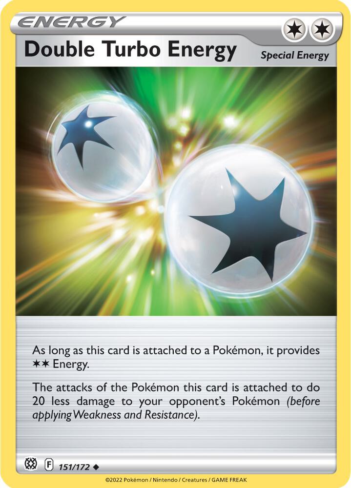 Double Turbo Energy 151/172 (SWSH09: Brilliant Stars)  | Good Games Adelaide SA