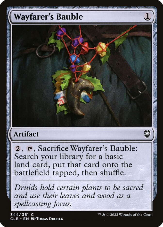 Wayfarer's Bauble 344 (Commander Legends: Battle for Baldur's Gate)  - Foil | Good Games Adelaide SA