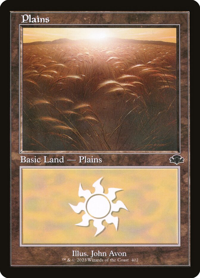 Plains 402 (Dominaria Remastered)  - Retro | Good Games Adelaide SA