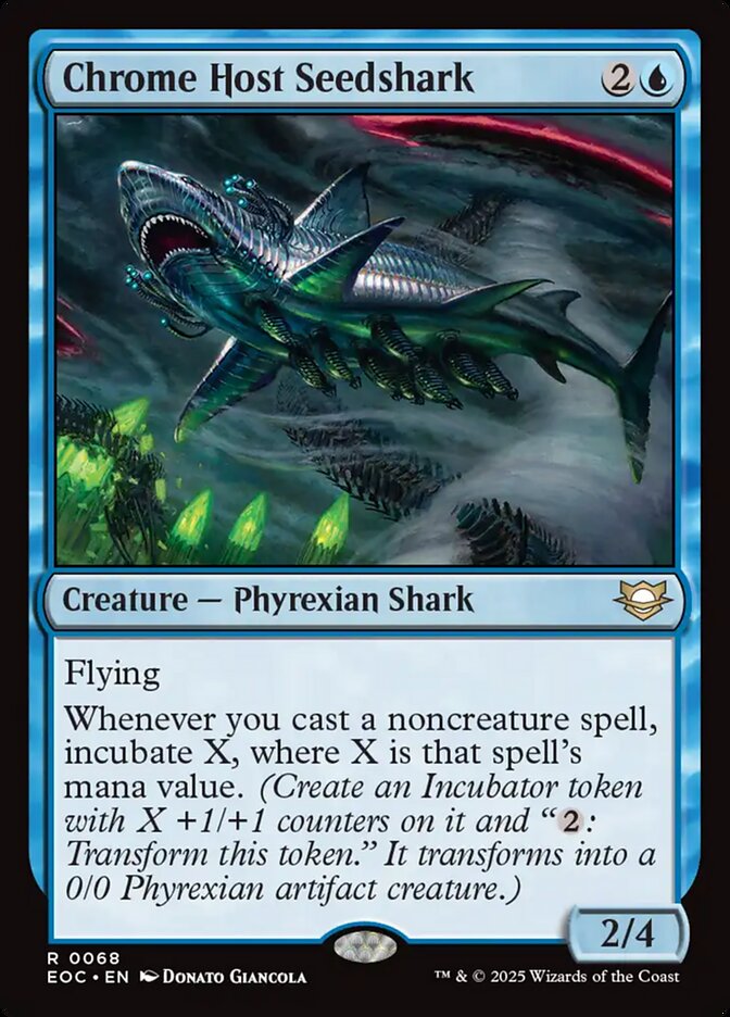 Chrome Host Seedshark 68 (Commander: Edge of Eternities)  | Good Games Adelaide SA