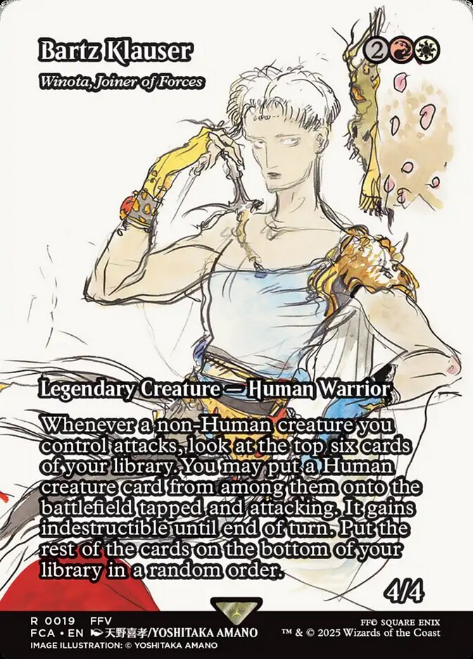 Bartz Klauser Winota Joiner of Forces 19 (FINAL FANTASY: Through the Ages)  | Good Games Adelaide SA