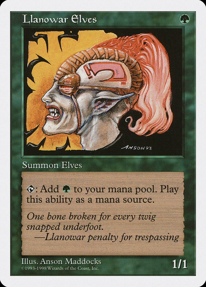 Llanowar Elves 69 (Anthologies)  | Good Games Adelaide SA