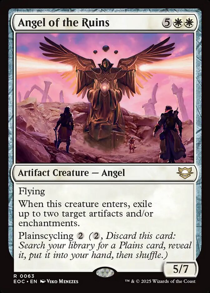 Angel of the Ruins 63 (Commander: Edge of Eternities)  | Good Games Adelaide SA