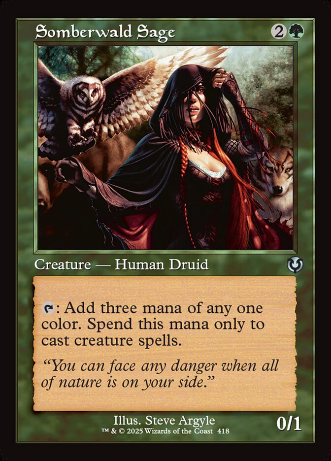 Somberwald Sage 418 (Innistrad Remastered)  | Good Games Adelaide SA