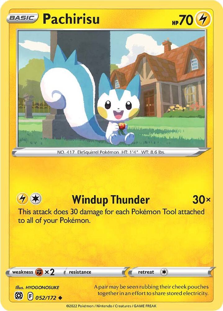 Pachirisu 052/172 (SWSH09: Brilliant Stars)  | Good Games Adelaide SA