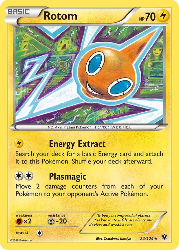 Rotom 24/124 (XY - Fates Collide)  | Good Games Adelaide SA