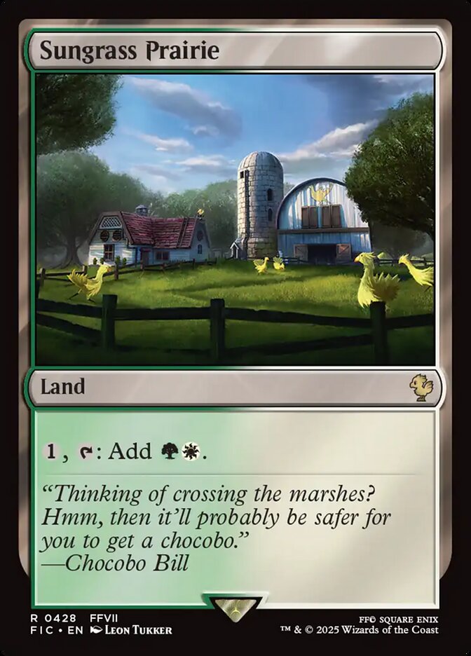 Sungrass Prairie 428 (Commander: FINAL FANTASY)  | Good Games Adelaide SA