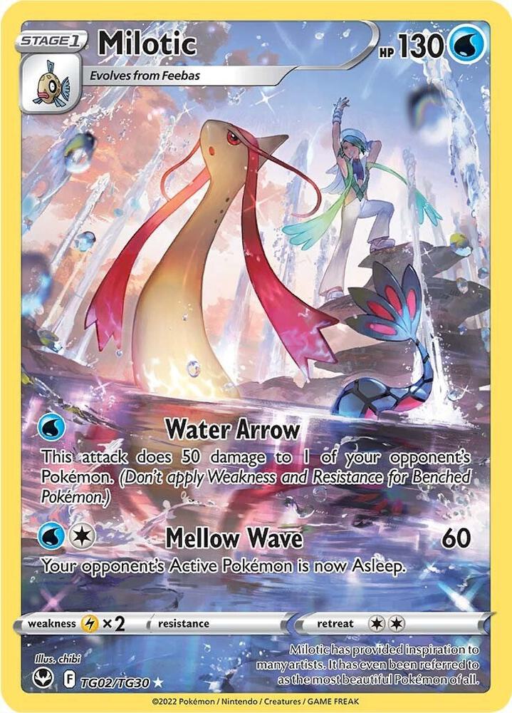 Milotic TG02/TG30 (SWSH12: Silver Tempest Trainer Gallery)  - Holofoil | Good Games Adelaide SA
