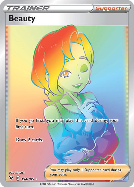 Beauty Secret 194/185 (SWSH04: Vivid Voltage)  - Holofoil | Good Games Adelaide SA
