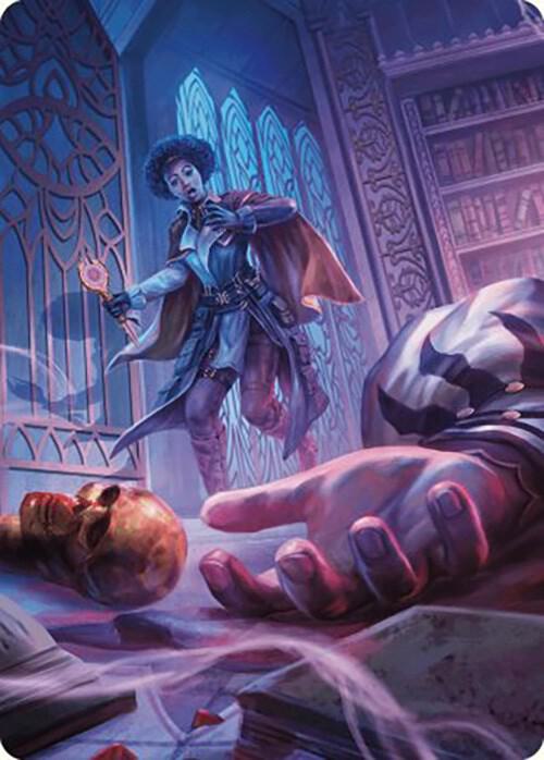 Deadly Complication Art Card 33 (Art Series: Murders at Karlov Manor)  | Good Games Adelaide SA
