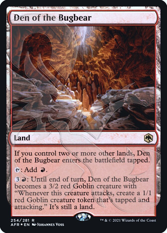 Den of the Bugbear 254 (AFR Ampersand Promos)  - Foil | Good Games Adelaide SA