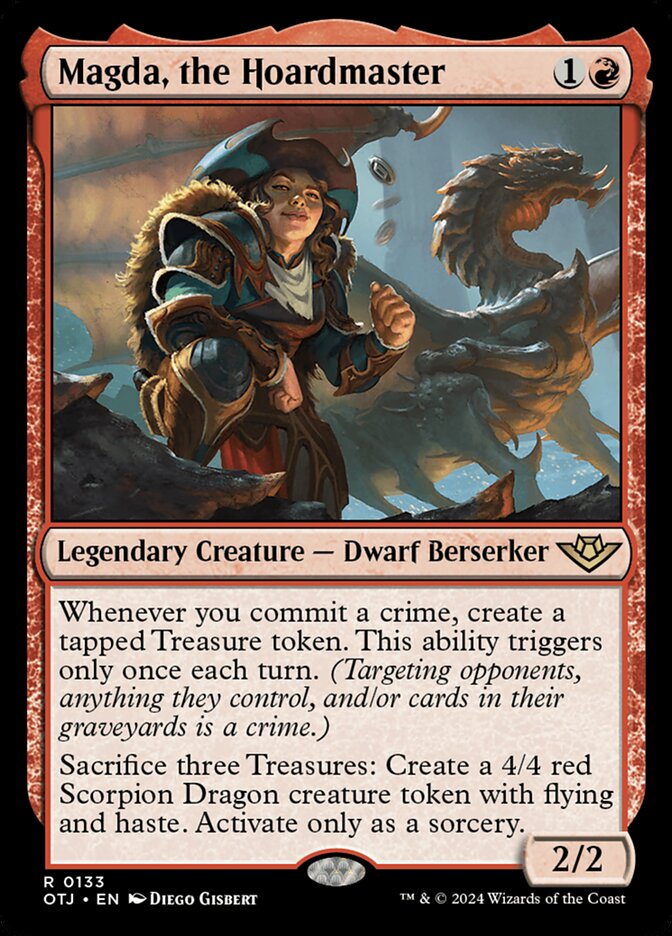 Magda the Hoardmaster 133/286 (Outlaws of Thunder Junction)  - Foil | Good Games Adelaide SA