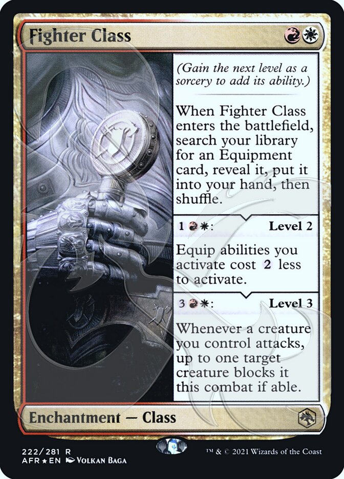 Fighter Class 222 (AFR Ampersand Promos)  - Foil | Good Games Adelaide SA