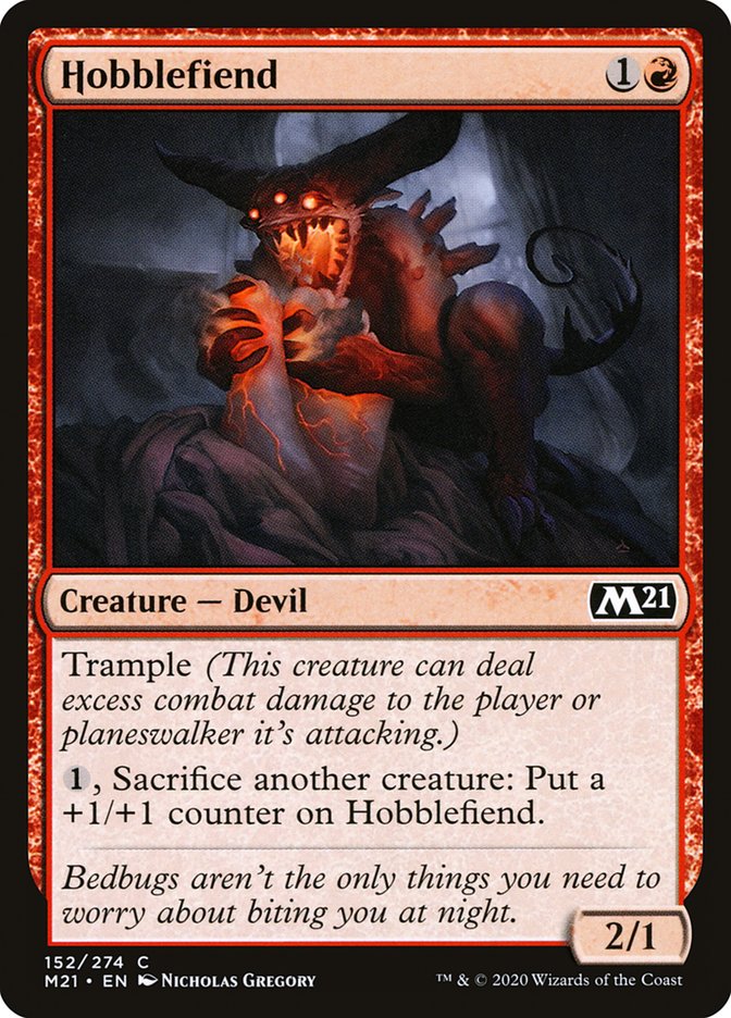 Hobblefiend 152 (Core Set 2021)  | Good Games Adelaide SA