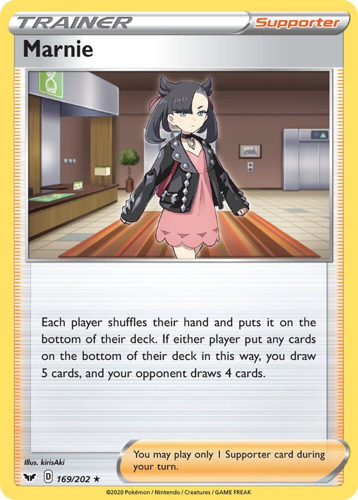 Marnie 169/202 (SWSH01: Sword & Shield Base Set)  - Holofoil | Good Games Adelaide SA