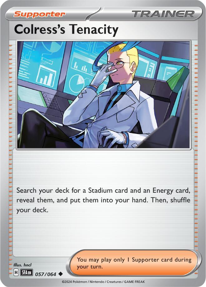 Colress's Tenacity 057/064 (SV: Shrouded Fable)  | Good Games Adelaide SA