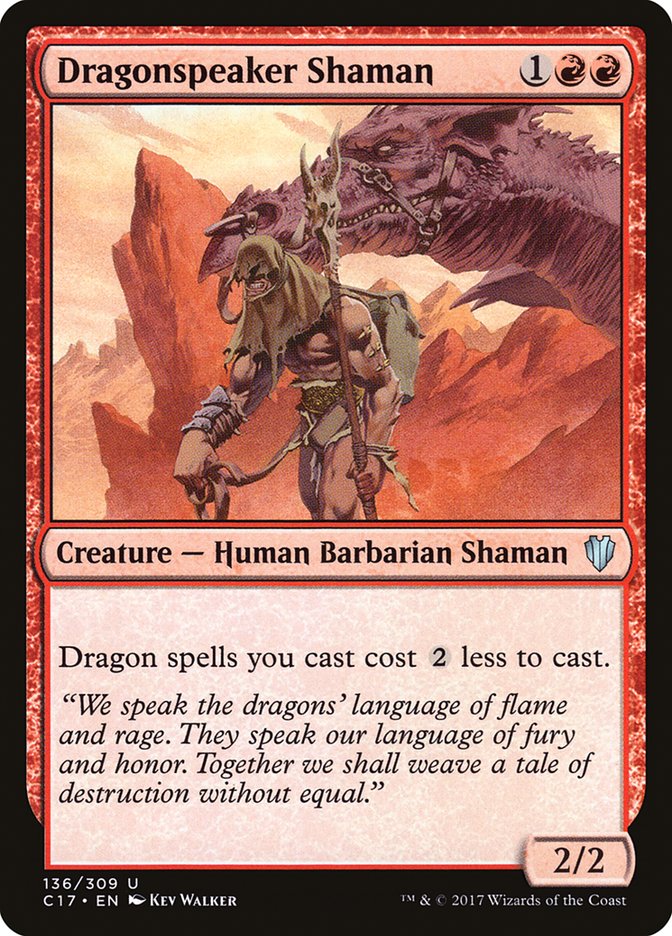 Dragonspeaker Shaman 136 (Commander 2017)  | Good Games Adelaide SA