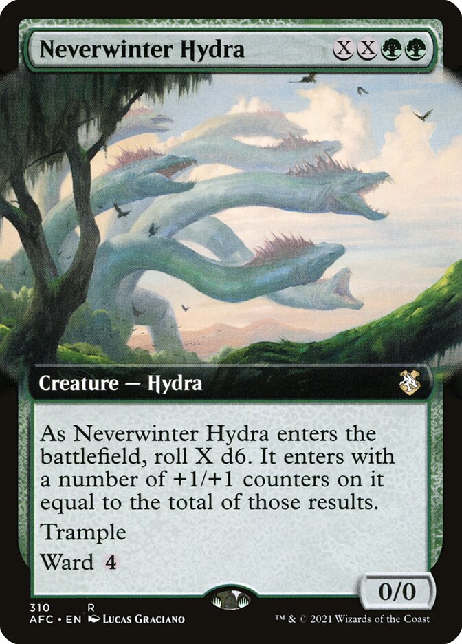Neverwinter Hydra 310 (Commander: Adventures in the Forgotten Realms)  | Good Games Adelaide SA